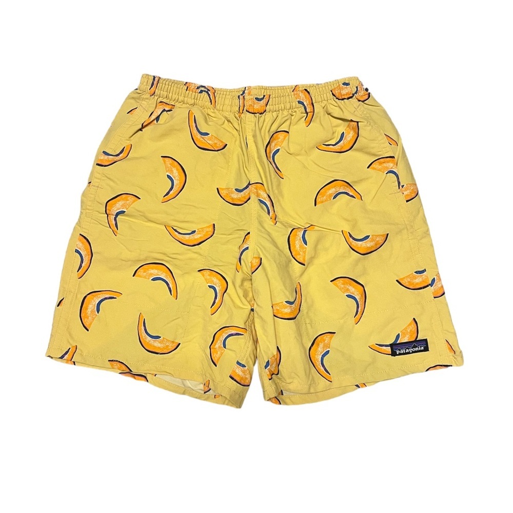 NWOT Patagonia Baggies Shorts Melons-Surfboard Yellow Size XS